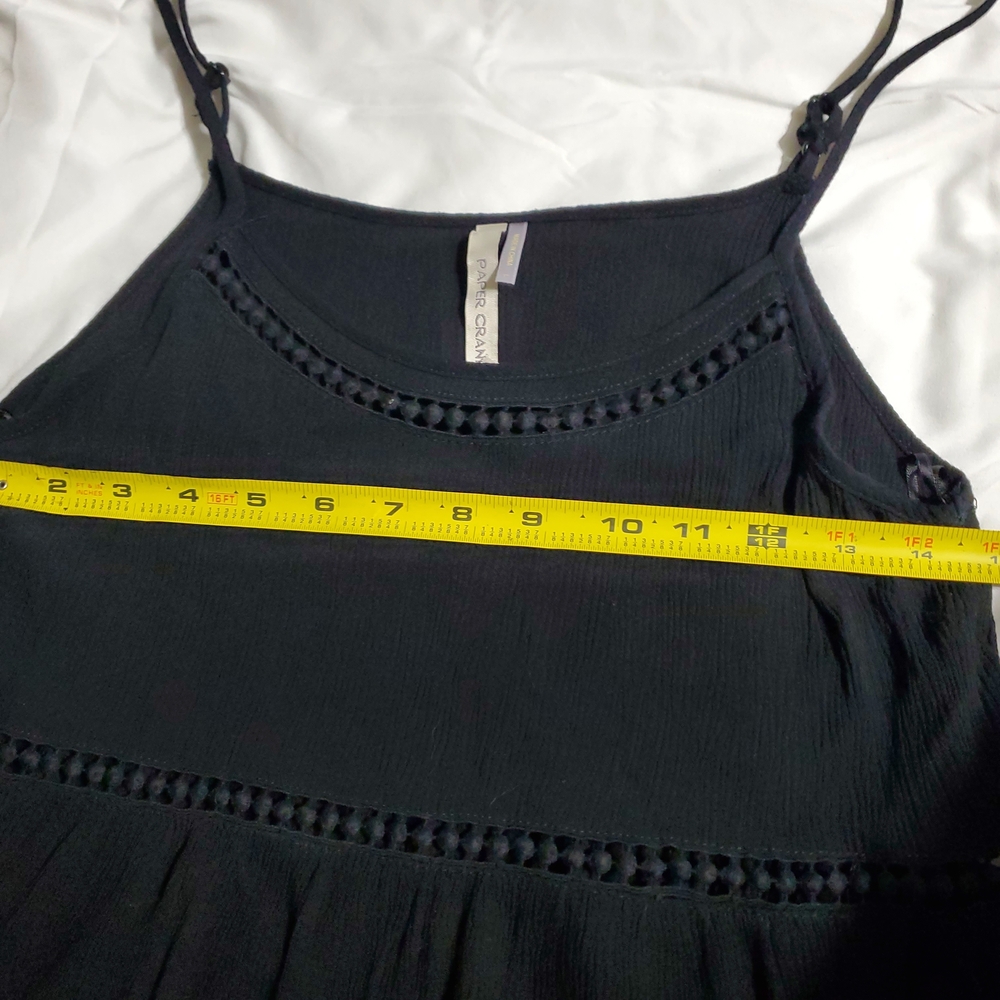 Paper Crane Black Tank Top - Picture 8 of 11